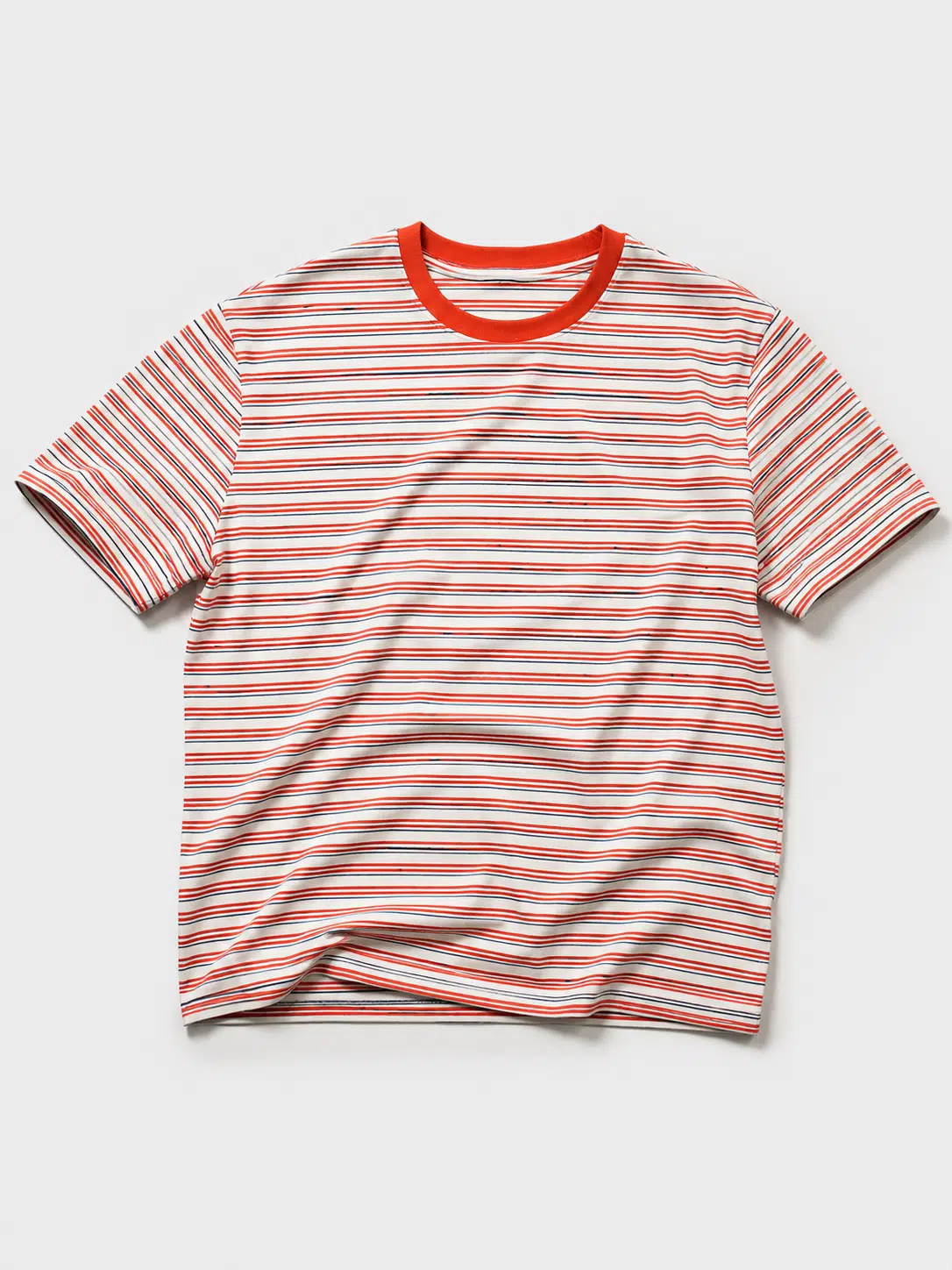 Oversize Boxy Fit Erkek T-Shirt – Kalın Pamuklu, Green Future Baskılı, Sokak Stili Premium Tişört - Turuncu