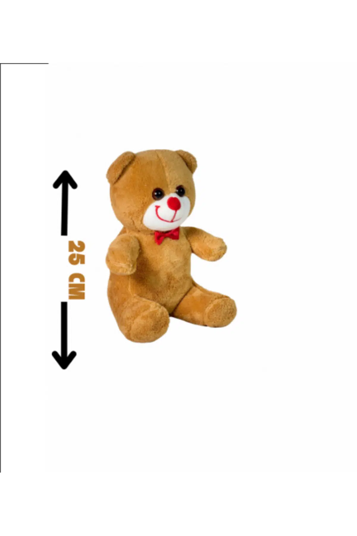 Peluş Ayı Kahverengi Sevimli 25cm Ayıcık