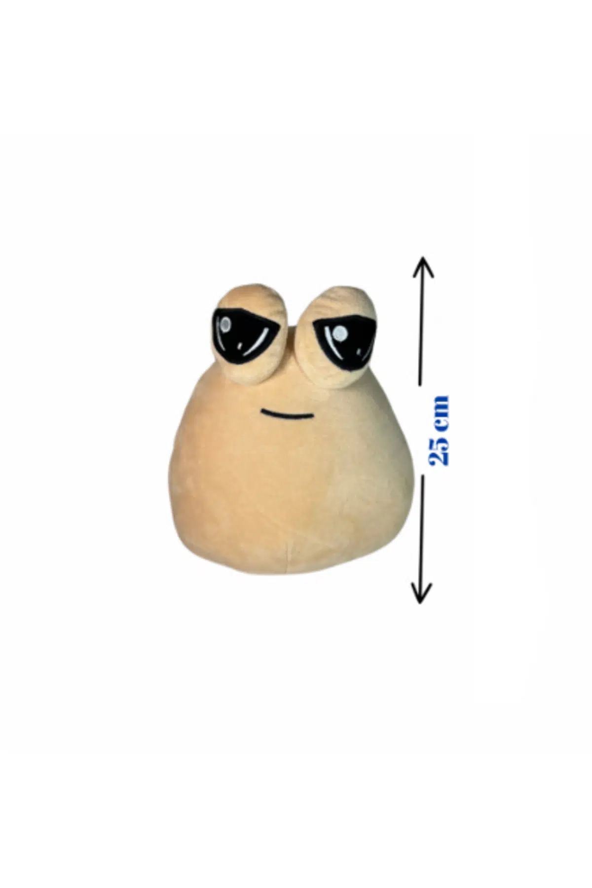 Pou Peluş Oyuncak Kahverengi Sevimli Yastık Ve Oyun Arkadaşı